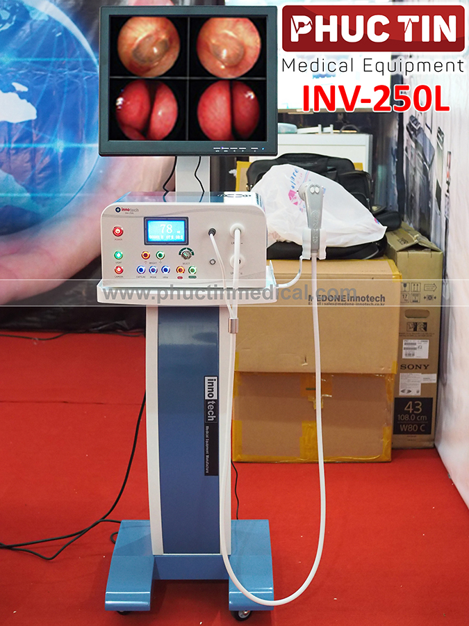 Máy soi tai mũi họng INV-250L - Medone Innotech Hàn Quốc. Phân phối độc quyền bởi Phúc Tín Medical.